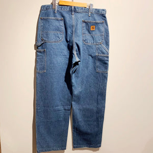 90s/carhartt/DOUBLE KNEE DENIM PAINTER PANTS/ size W38