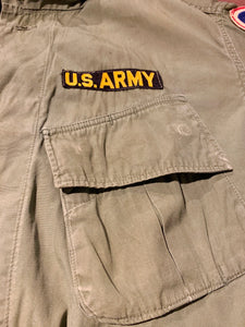 60s/US ARMY/Jungle Fatigue Jacket/DSA-100-2113/Regular-Small