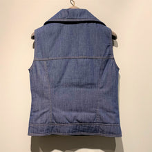 画像をギャラリービューアに読み込む, 70s SKI LEVI'S /denim down vest/size 9-10