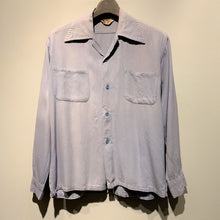画像をギャラリービューアに読み込む, 50s-60s/MADE IN California/RAYON BOX SHIRT/size S