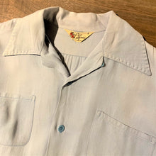 画像をギャラリービューアに読み込む, 50s-60s/MADE IN California/RAYON BOX SHIRT/size S