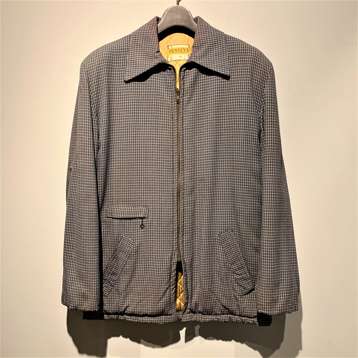 [マル]50s 60s PENNEYS ギャバジン　ジャケット 50's PENNEY'S ギャバジンジャケット - used&vintage box Hi-smile