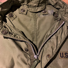 画像をギャラリービューアに読み込む, 60s/US ARMY/M-65 PARKA/Aluminum Zipper