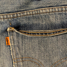 画像をギャラリービューアに読み込む, 70s/Levi's646 0217/BIG E/42TALON/FLARE PANTS/BUTTON8/size 34×33