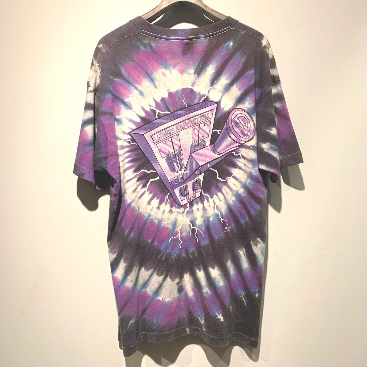 fukase深瀬 着用 deep purple tie dye shirts XL