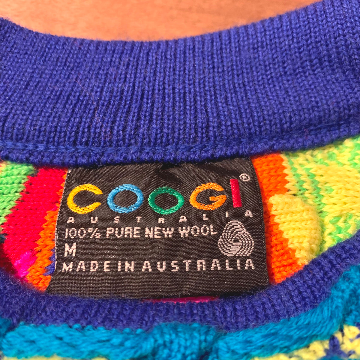 90s COOGI/3D KNIT SWEATER/ size M – ReSacca