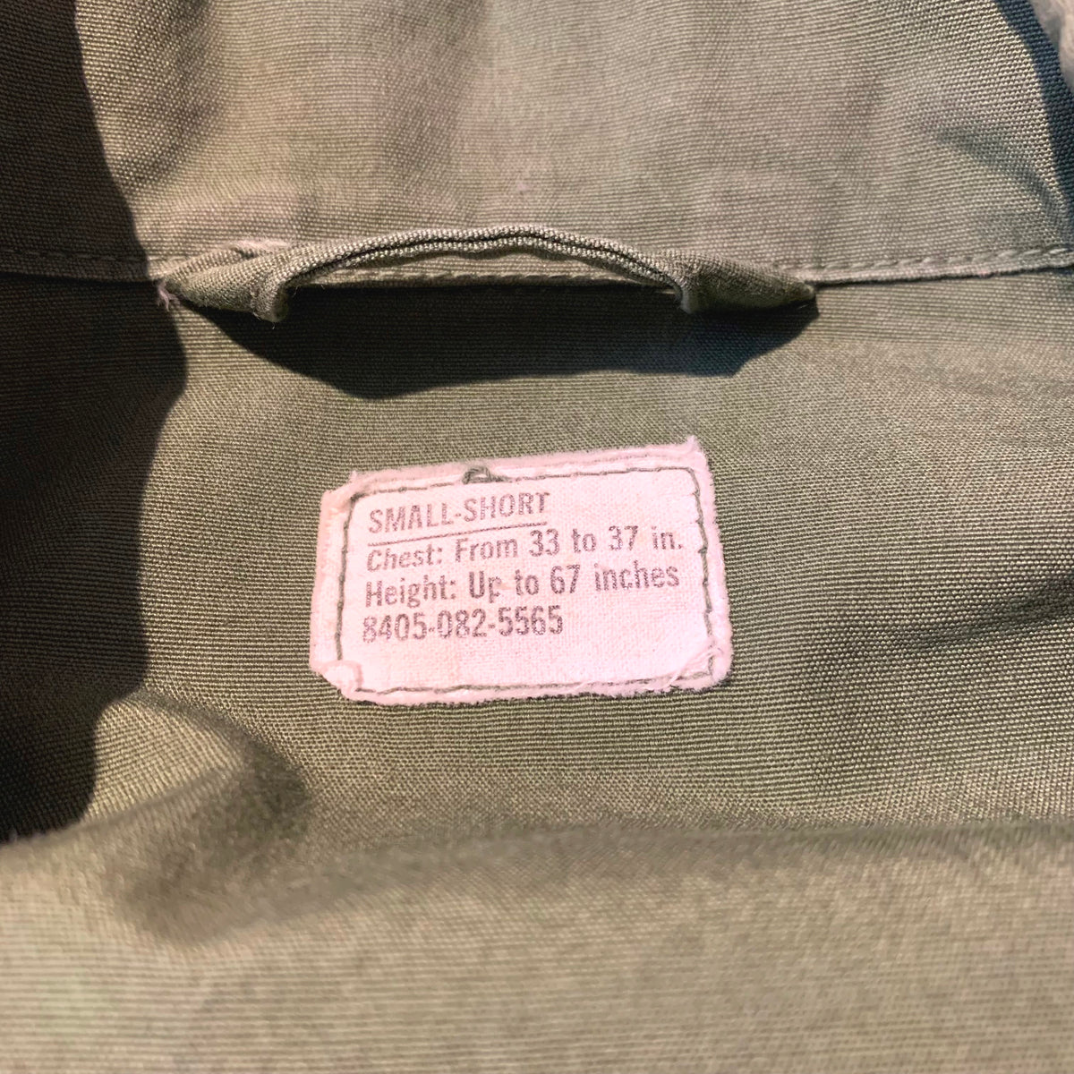 60s U.S.ARMY/2nd-3rd 移行期 Jungle Fatigue Jacket/ size