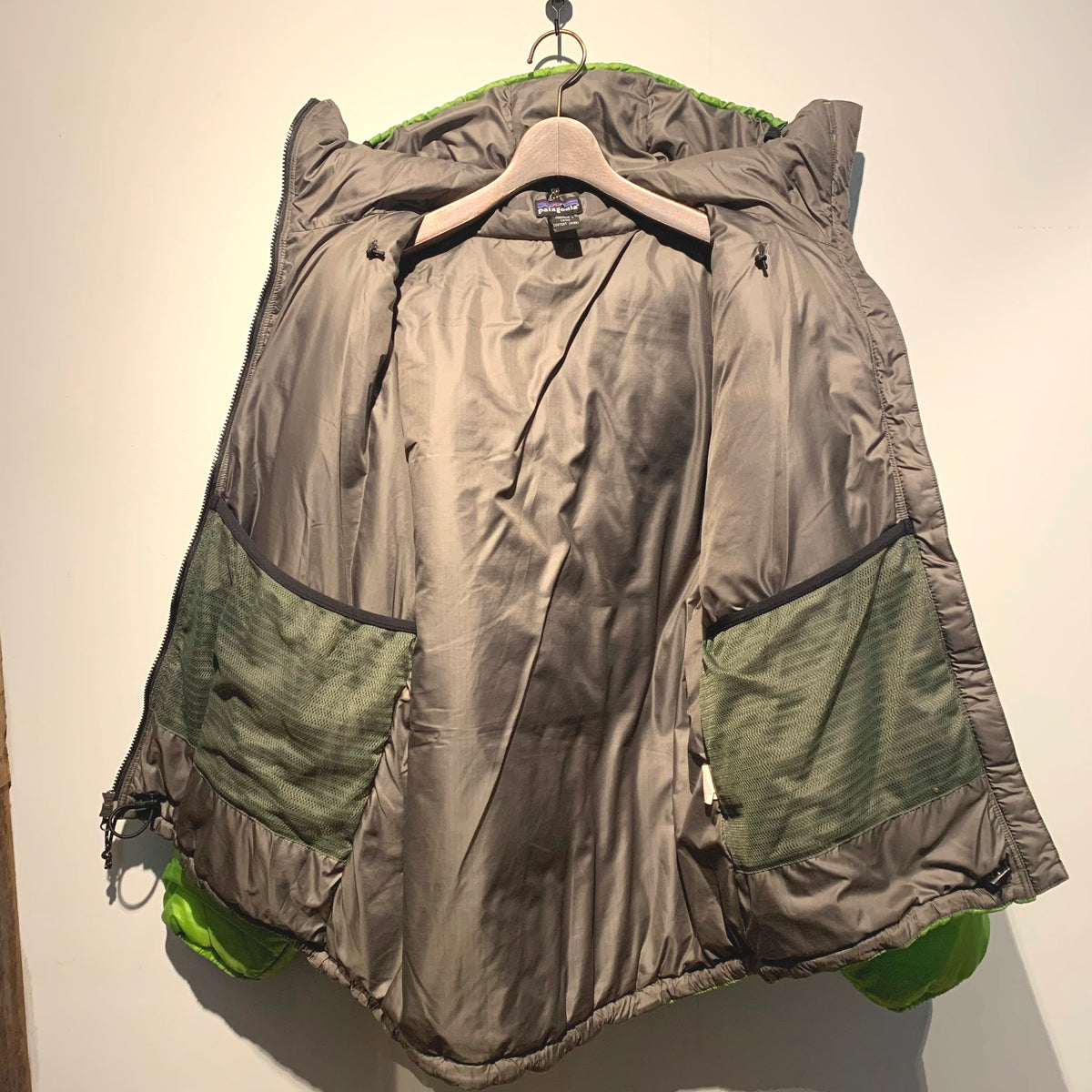 patagonia das parka Gecko Green Lサイズ 02年製 patagonia/Das Parka/
