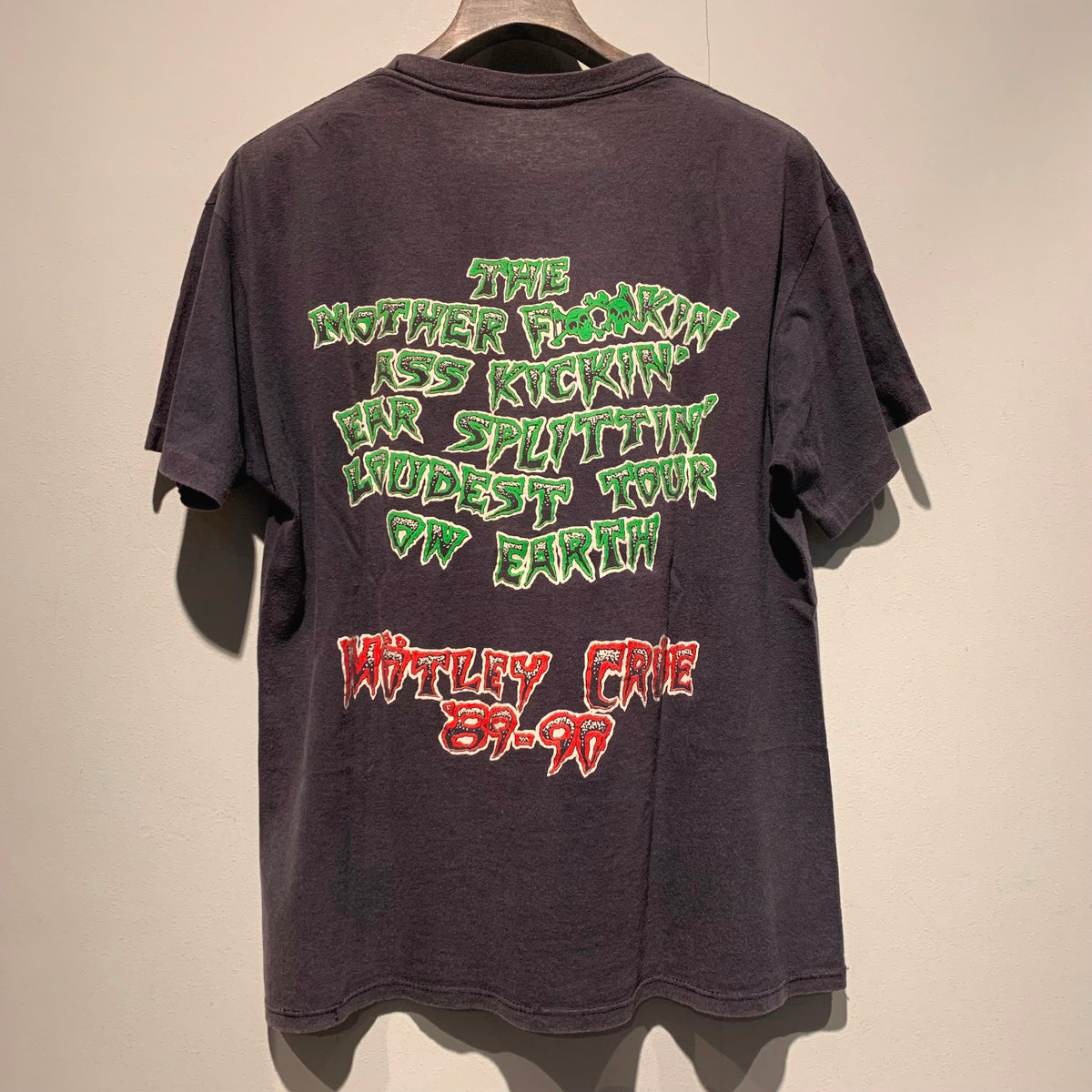 80s Motley Crue×Pushhed/Dr.Feelgood Touer Tee – ReSacca