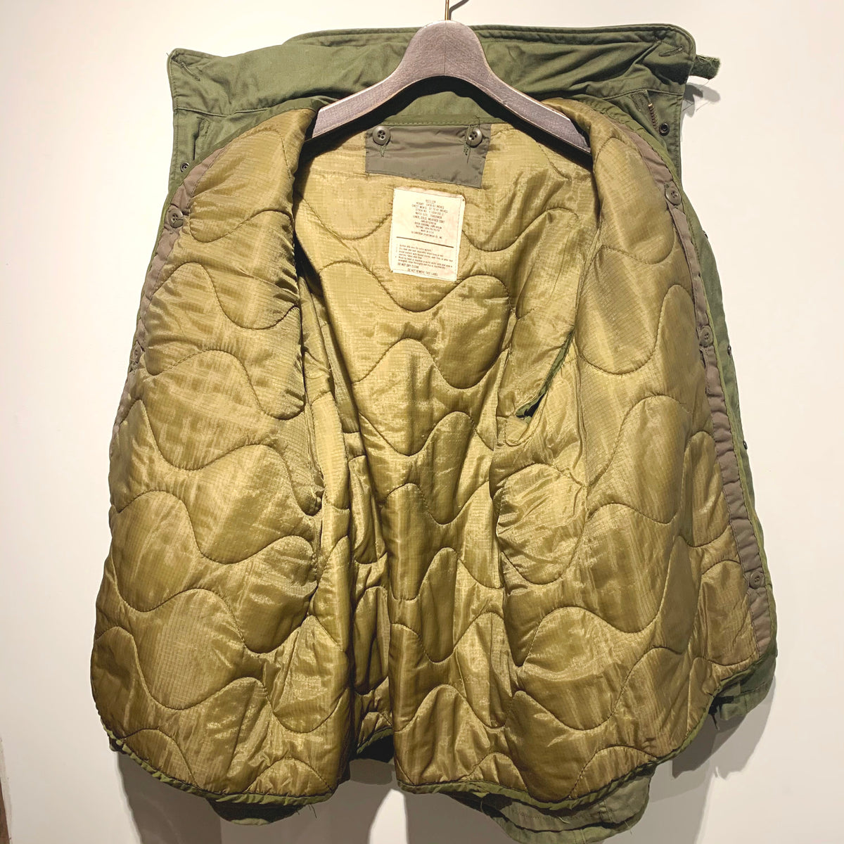 ALPHA/M-65 cold weater field coat/MADE IN USA/8415-01-099-7839