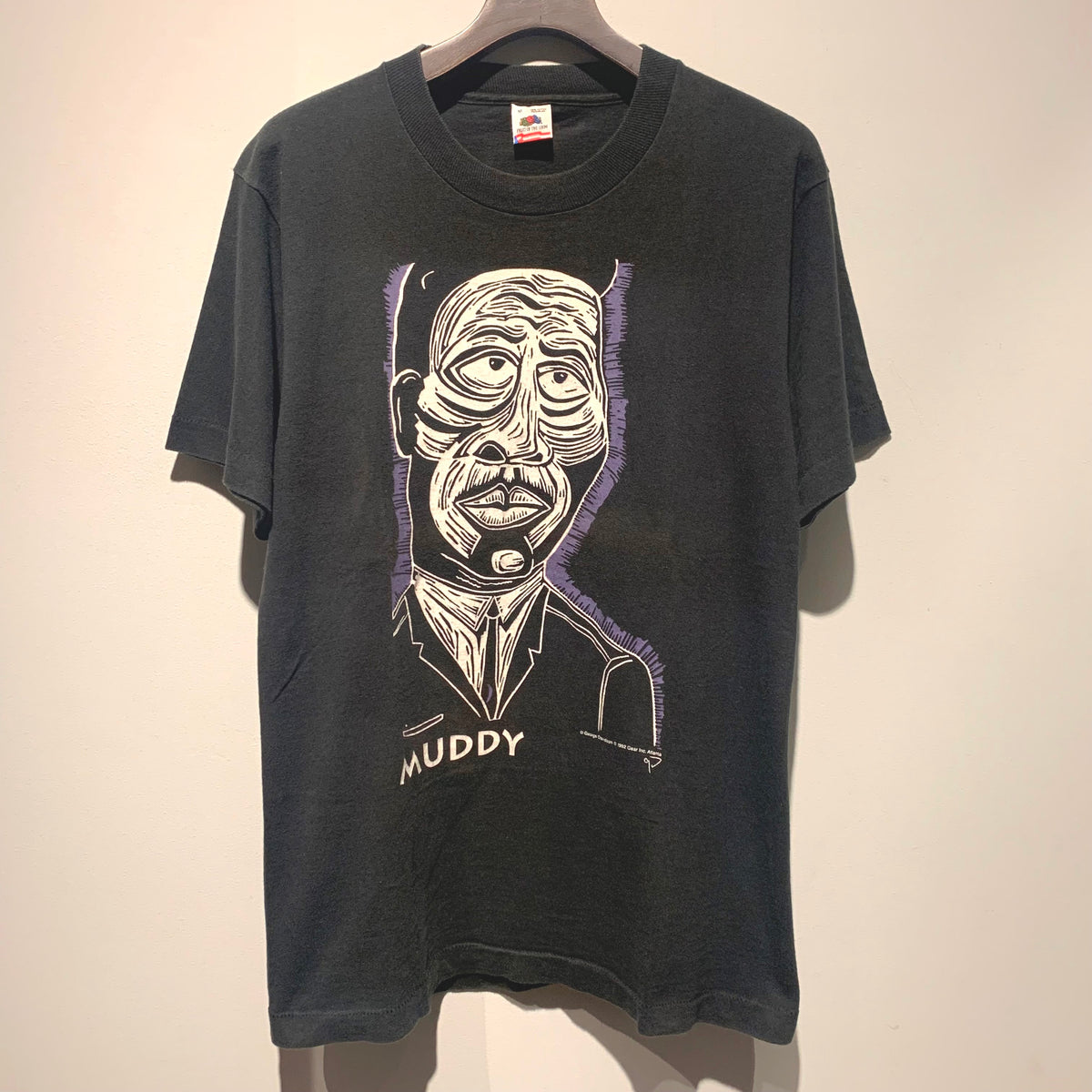 Muddy Waters 1992 ヴィンテージ Tシャツ 1992 Gear Inc./George Davidson Muddy Waters Tee/MADE IN USA/ size