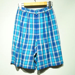 PENDLETON/check shorts -set up-/made in USA/ size 4