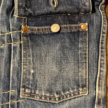 画像をギャラリービューアに読み込む, 40s/FOREMOST/1st Type denim jacket/buckle back/J.C.Penny