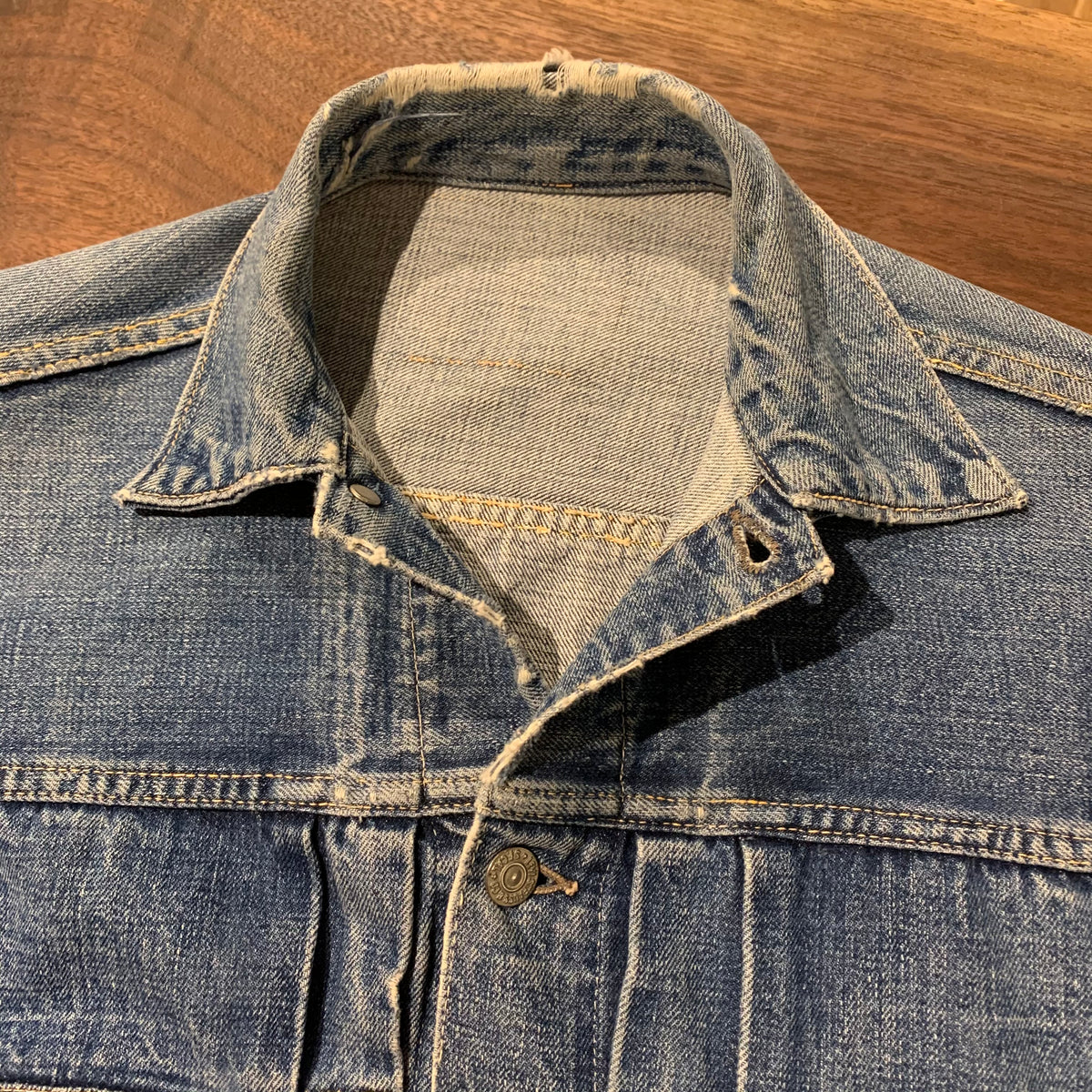 LEVI'S 507XX DENIM VEST ONE SIDE TAB 50s 【公式通販】
