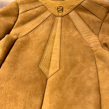 画像をギャラリービューアに読み込む, 70s/East West/mouton leather jacket/LADIES size 13/TALON ZIP