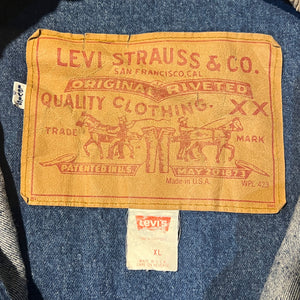 90s Levi's 75070-8514/Denim Coat/made in USA/ size XL