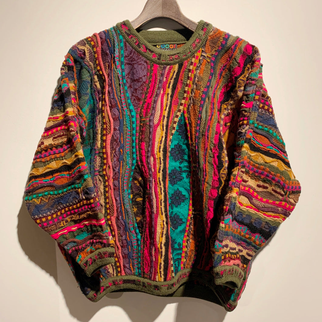 COOGI/3D Knit sweater/ size S
