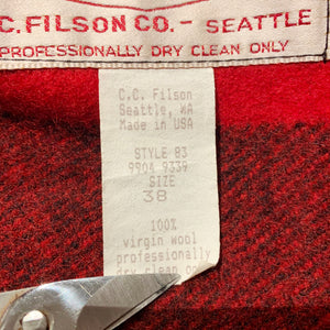 FILSON/Double Mackinaw Cruiser Jacket/STYLE83/ size 38