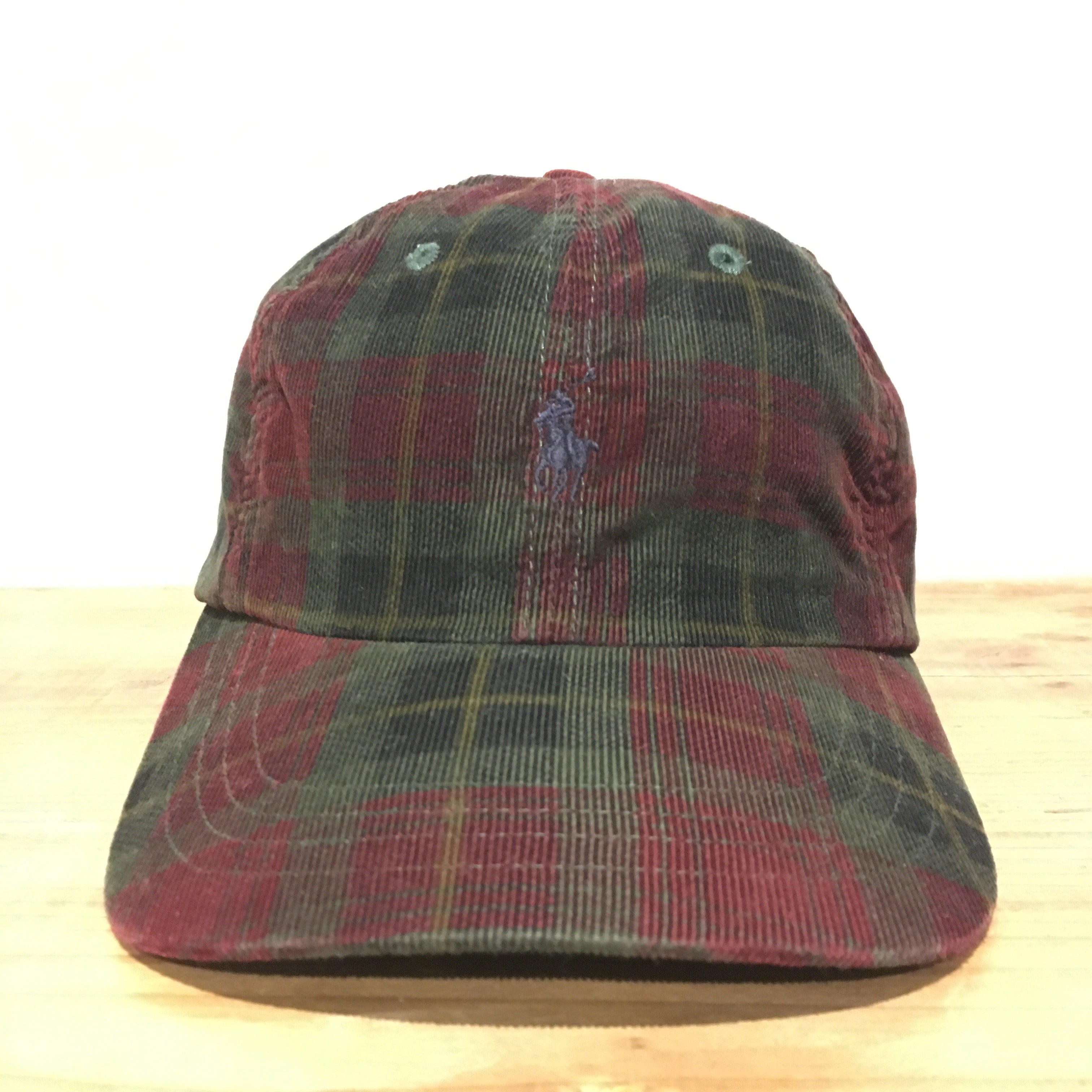 90s polo RalphLauren corduroy cap キャップ 90s/POLO by Ralph Lauren/Corduroy cap – ReSacca