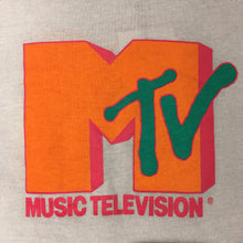 画像をギャラリービューアに読み込む, 80s/Hanes/MTV T-shirt/made in USA/ size M
