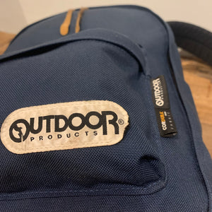OUTDOOR/Leather Bottom backpack