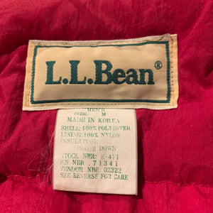 80s/L.L.Bean/DOWN JACKET/ size M