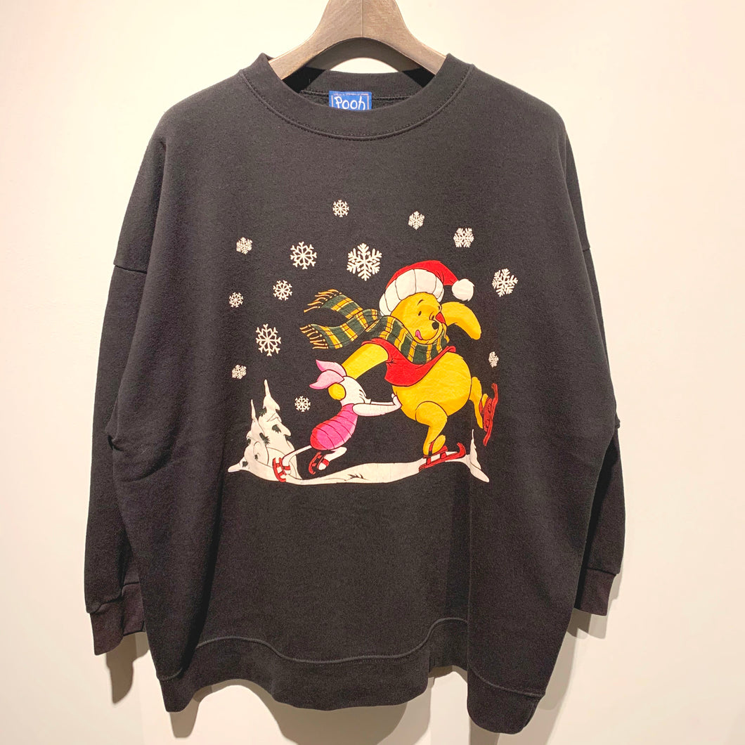 90s/DISNEY/Pooh/sweat shirt/ size 2XL