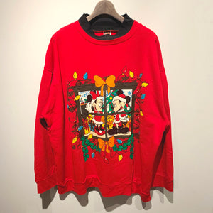 Mickey&Minnie/Xmas Layered Sweat