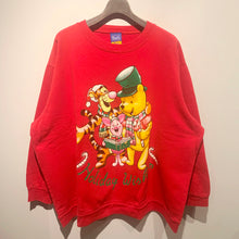 画像をギャラリービューアに読み込む, 90s/Pooh Holiday wishes Sweater Shirt/ size woman 3X
