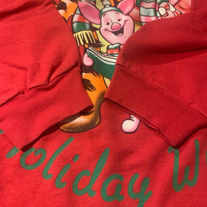 90s/Pooh Holiday wishes Sweater Shirt/ size woman 3X