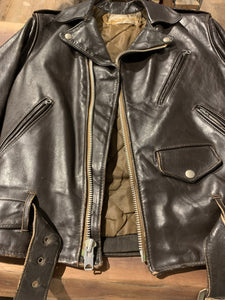70s/Schott Bros/One Star/double riders jacket/size 36/brown/TALON