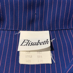 Elisabeth/stripe onepiece/made in USA/ size 7-8