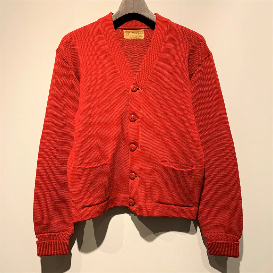 40s-50s/H.L.WHITING LETTERMAN'S SWEATER/lettered sweater
