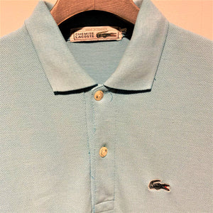 CHEMISE LACOSTE/short sleeve polo shirt/Made in FRANCE