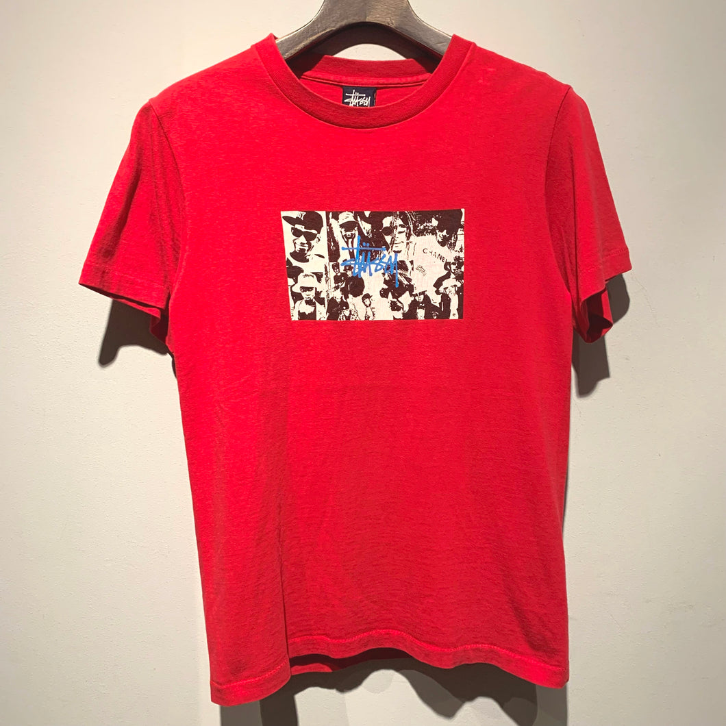 90s OLD STUSSY/CHANEL PHOTO Tee/MADE IN USA/ size S
