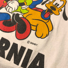 画像をギャラリービューアに読み込む, 90s Velva Sheen/Disney CALIFORNIA T-Shirt/ size L
