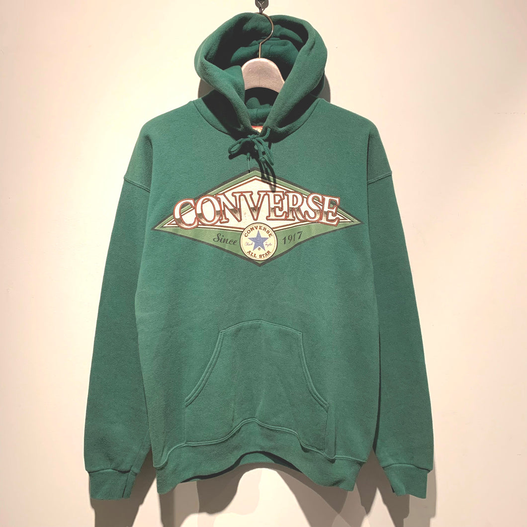 90s Converse/ LOGO Sweat Hoodie/MADE IN USA/ size M