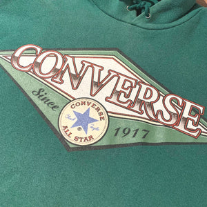 90s Converse/ LOGO Sweat Hoodie/MADE IN USA/ size M
