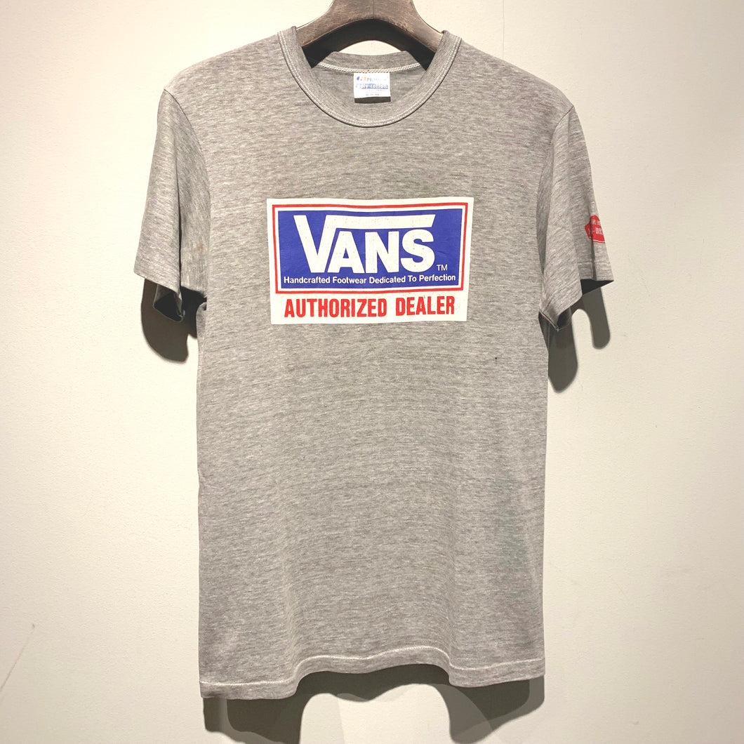 80s VANS/AUTHORIZED DEALER T-SHIRT/MADE IN USA/ size M – ReSacca