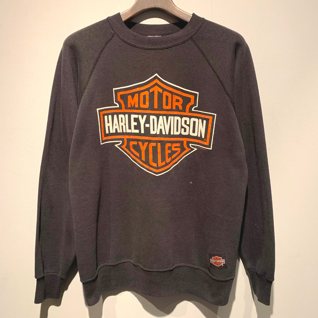 90s HARLEY DAVIDSON/LOGO Sweat Shirt/MADE IN USA/ size M – ReSacca