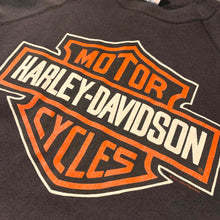 画像をギャラリービューアに読み込む, 90s HARLEY DAVIDSON/LOGO Sweat Shirt/MADE IN USA/ size M
