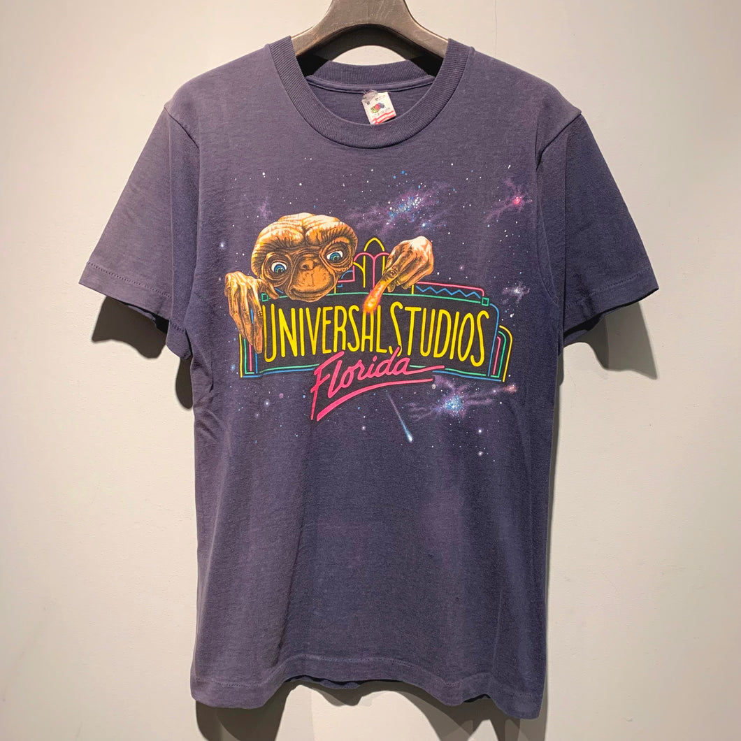 80s-90s/UNIVERSAL STUDIOS Florida/E.T T-Shirt/MADE IN USA/ size M