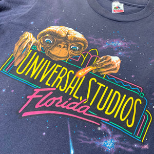 80s-90s/UNIVERSAL STUDIOS Florida/E.T T-Shirt/MADE IN USA/ size M