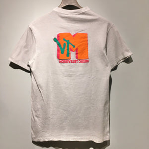80s/Hanes/MTV T-shirt/made in USA/ size M