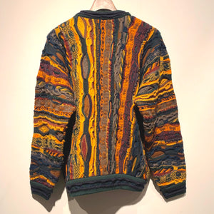 90s COOGI/3D KNIT SWEATER/ size M