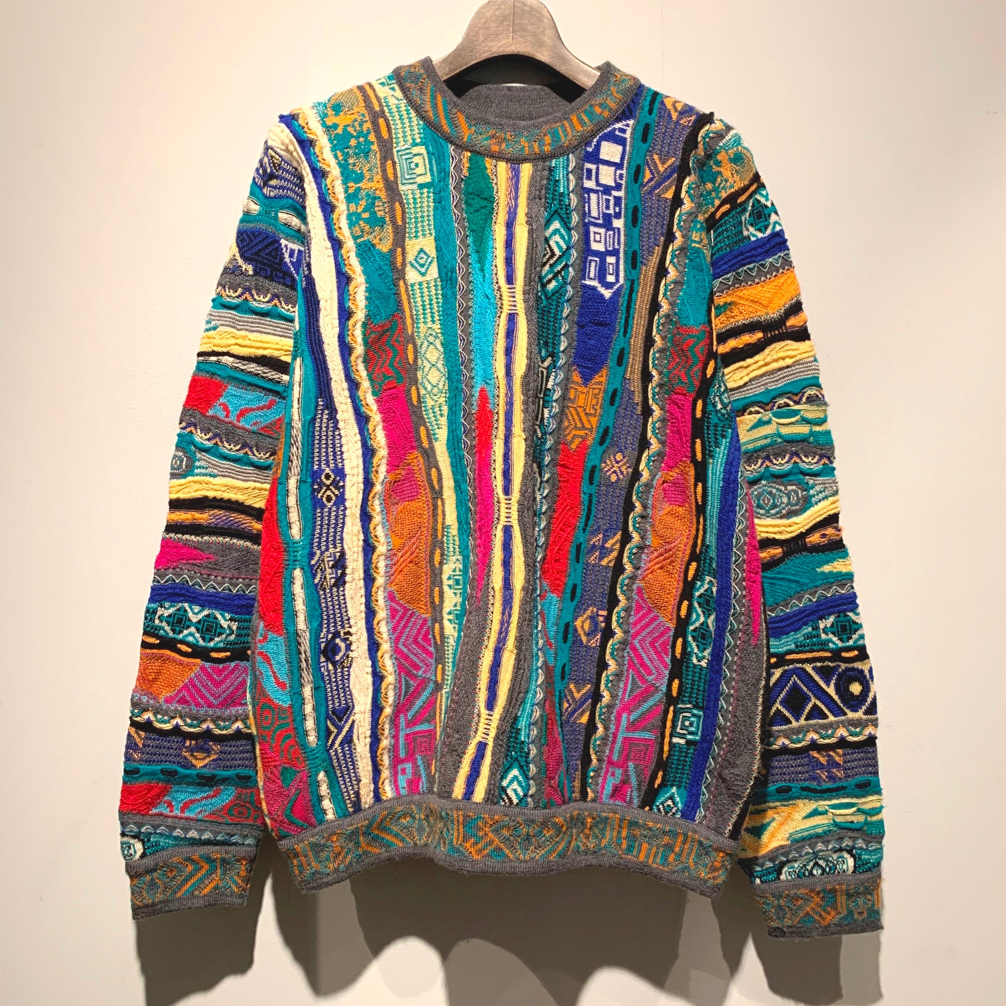 90s COOGI/3D KNIT SWEATER/ size M – ReSacca