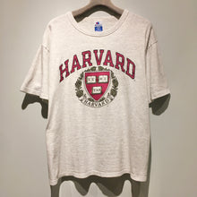 画像をギャラリービューアに読み込む, 90s/Champion/HARVARD college print T-shirt/ size L
