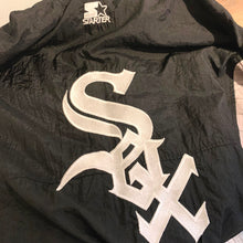 画像をギャラリービューアに読み込む, 90s STARTER/MLB WHITE SOX Nylon Pull Over Jacket/ size M
