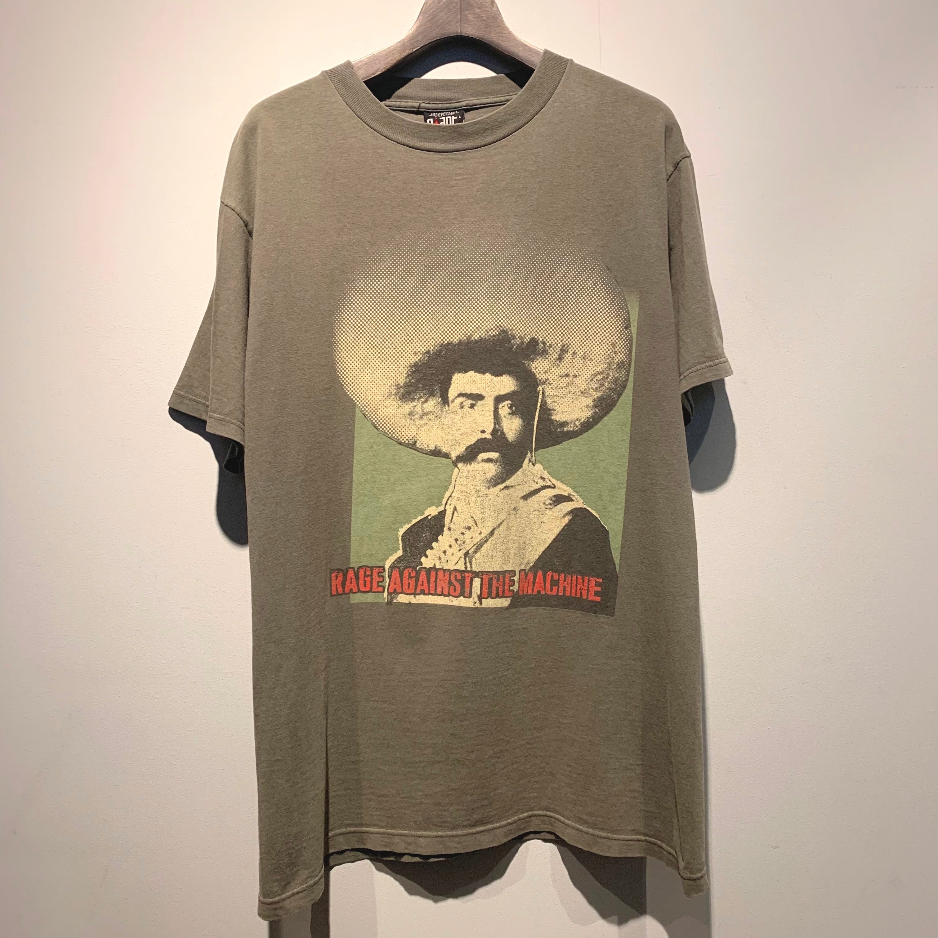 限定アウトレットセール：通販 AGAINST RAGE 90s THE L size Tshirt/ Zapata MACHINE/Emilio ミュージシャン