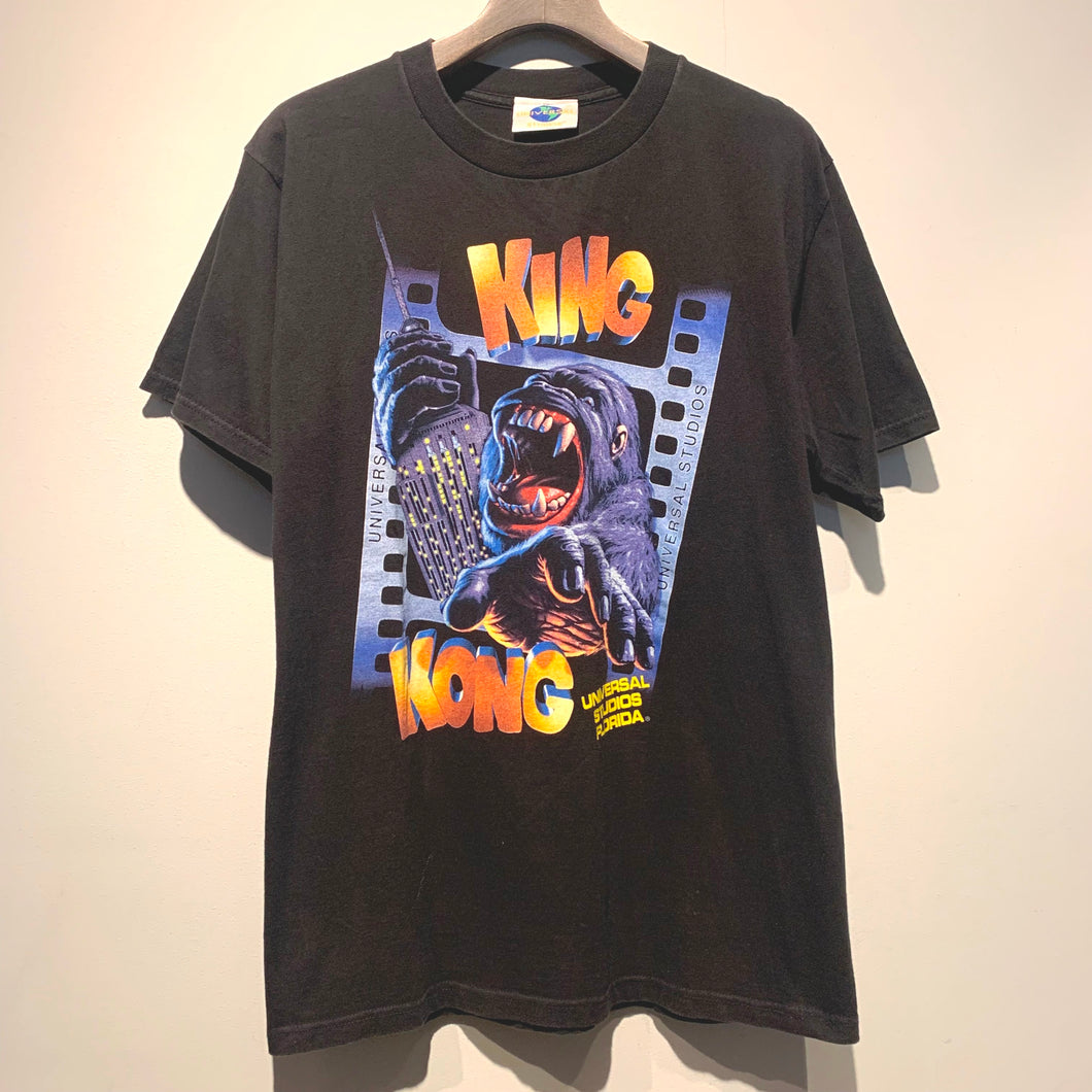 90s UNIVERSAL STUDIOS/king kong Tshirt/MADE IN USA/ size M